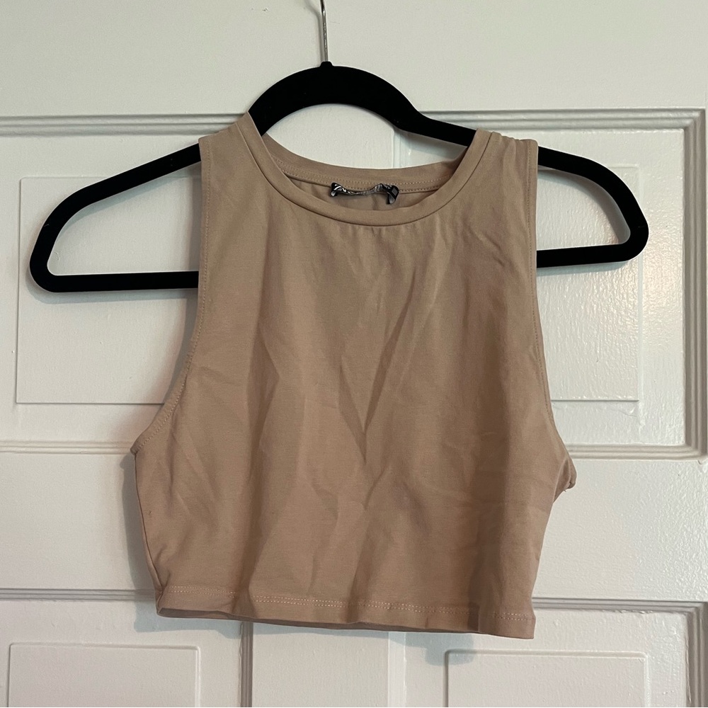 Zara cropped tank